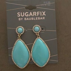 Sugarfix by baublebar turquoise earrings. NWT.